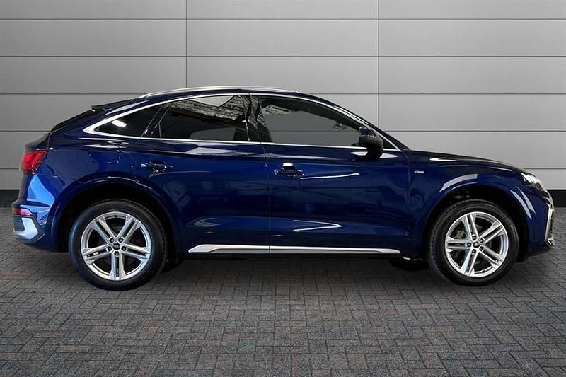 Usado Audi Q5 S-Line 265 CV (194 kW) 2022 Azul SUV