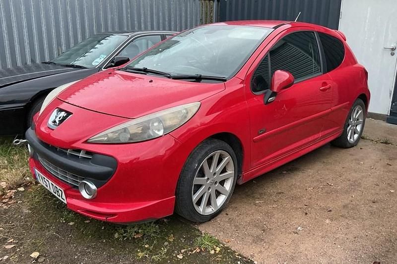 Red Used 2007 Peugeot 207 GTi Hatchback | £599 - Image 1/1