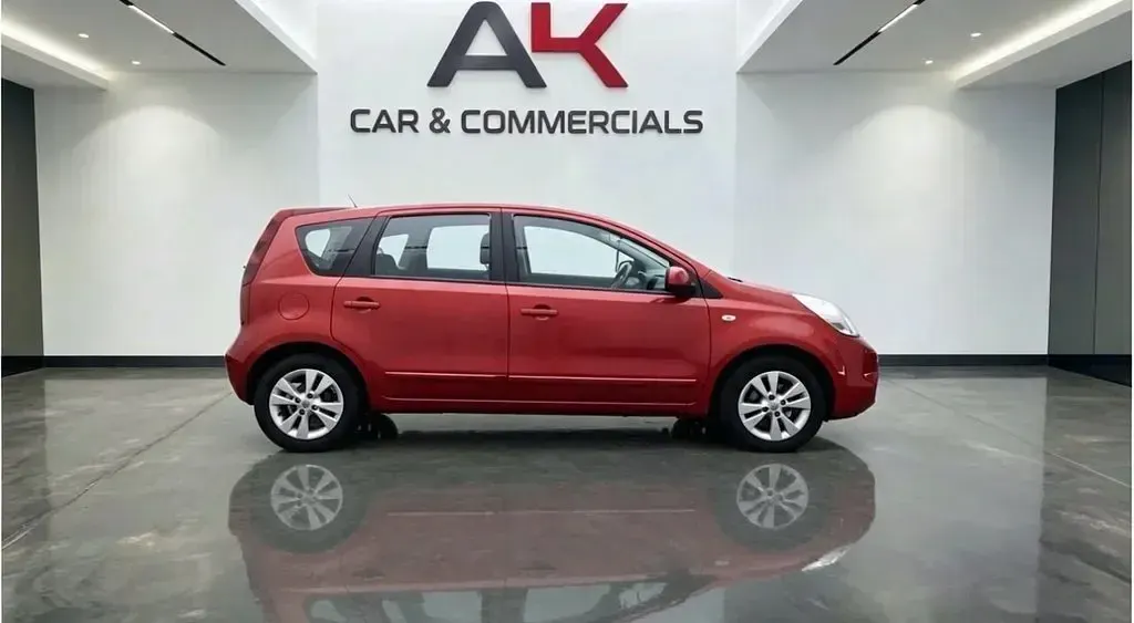 Used Nissan Note Acenta 88 HP (64 kW) 2010 Red Hatchback