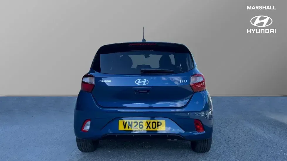 Novo Hyundai i10 Advanced Plus 63 HP (46 kW) 2026 Azul Citadino