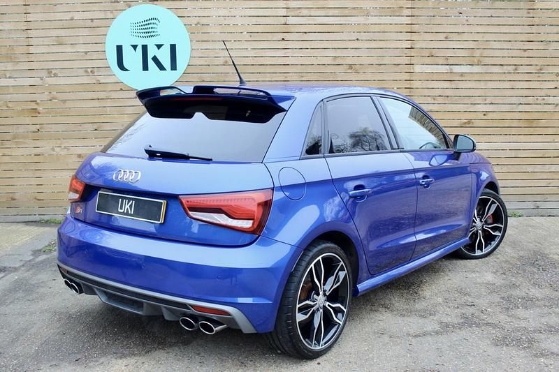 Used Audi S1 Advanced 2017 Blue Hatchback