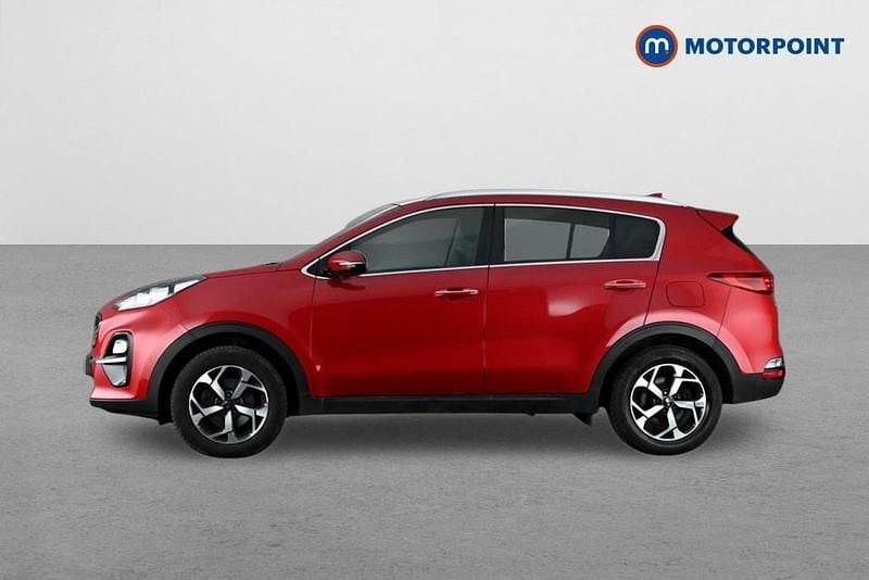 Begagnad Kia Sportage 177 HK (130 kW) 2019 Röd SUV