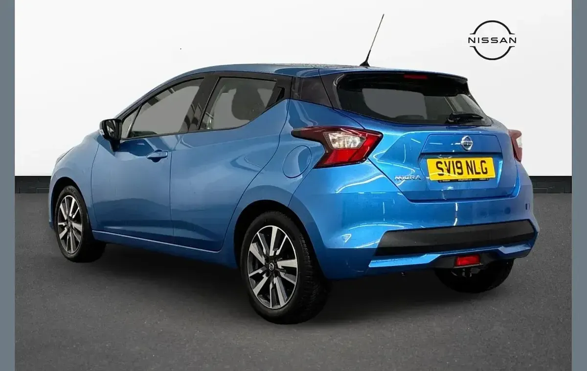 Used Nissan Micra Acenta Limited Edition 69 HP (50 kW) 2019 Blue Hatchback