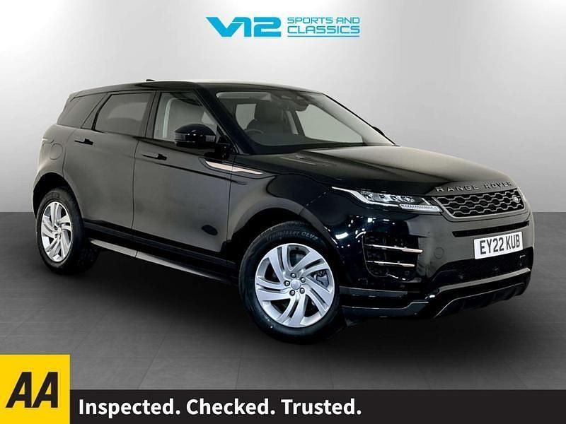 Black Used 2022 Land Rover Range Rover evoque R-Dynamic Estate | £22,995 (Good price) - Image 1/2