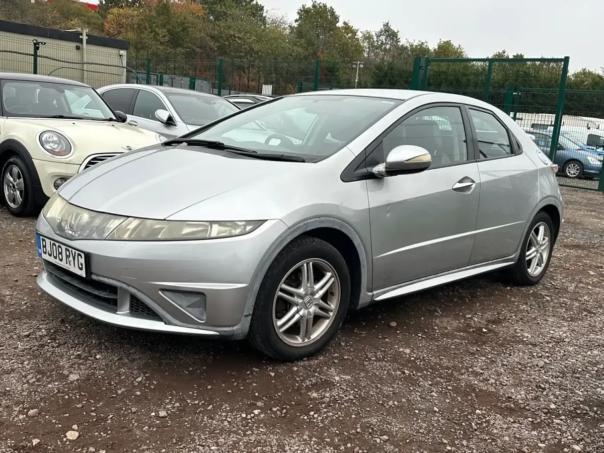 Used Honda Civic SE 2008 Silver Hatchback