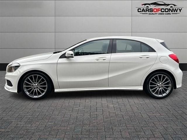 Used Mercedes A200 AMG 136 HP (100 kW) 2015 White Hatchback