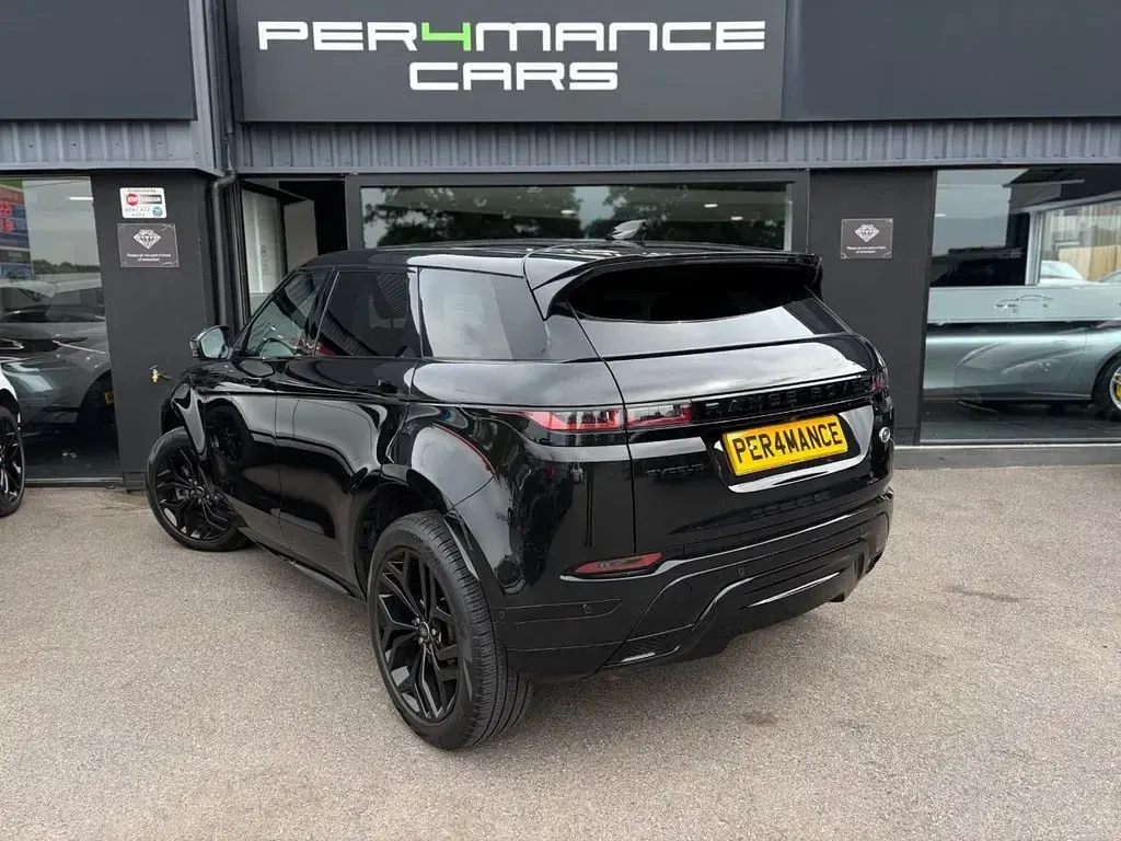 Used Land Rover Range Rover evoque HSE Dynamic 204 HP (150 kW) 2021 Black SUV