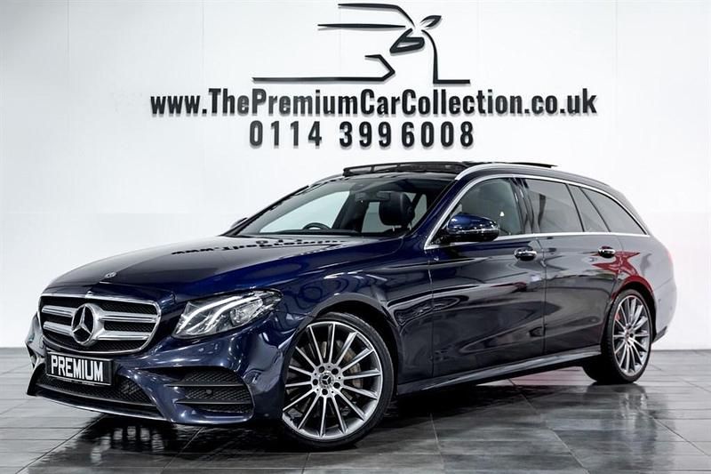 Used Mercedes E350 AMG Line Premium 2018 Blue Estate