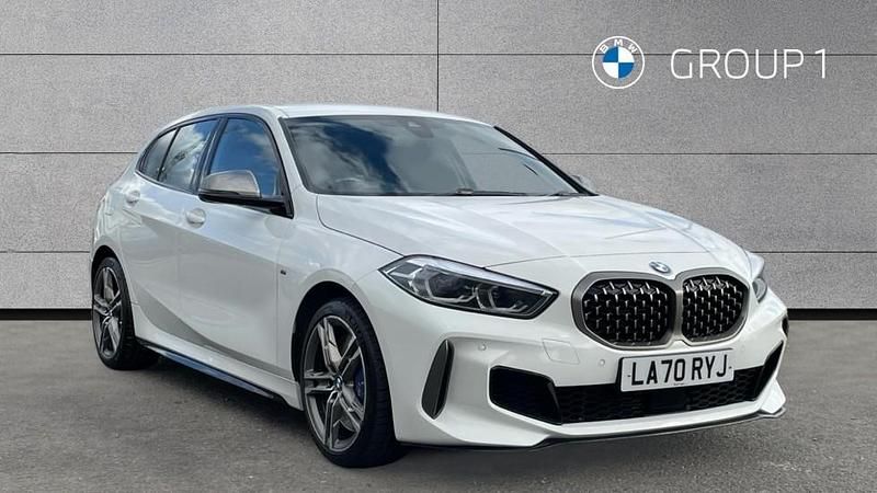 White Used 2021 BMW M135 Shadowline Hatchback | £21,095 (Good price) - Image 1/4