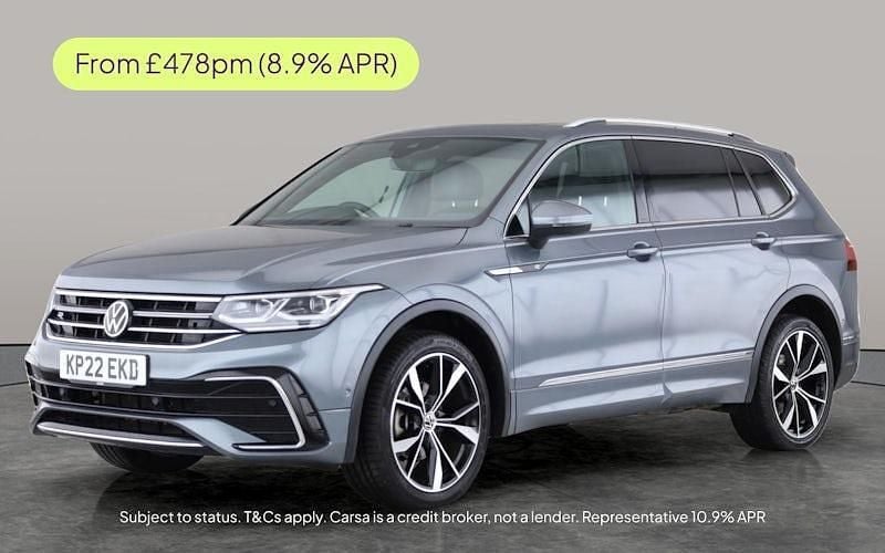 Used 2024 VW Tiguan Allspace R-line SUV | £27,474 (Good price) - Image 1/2