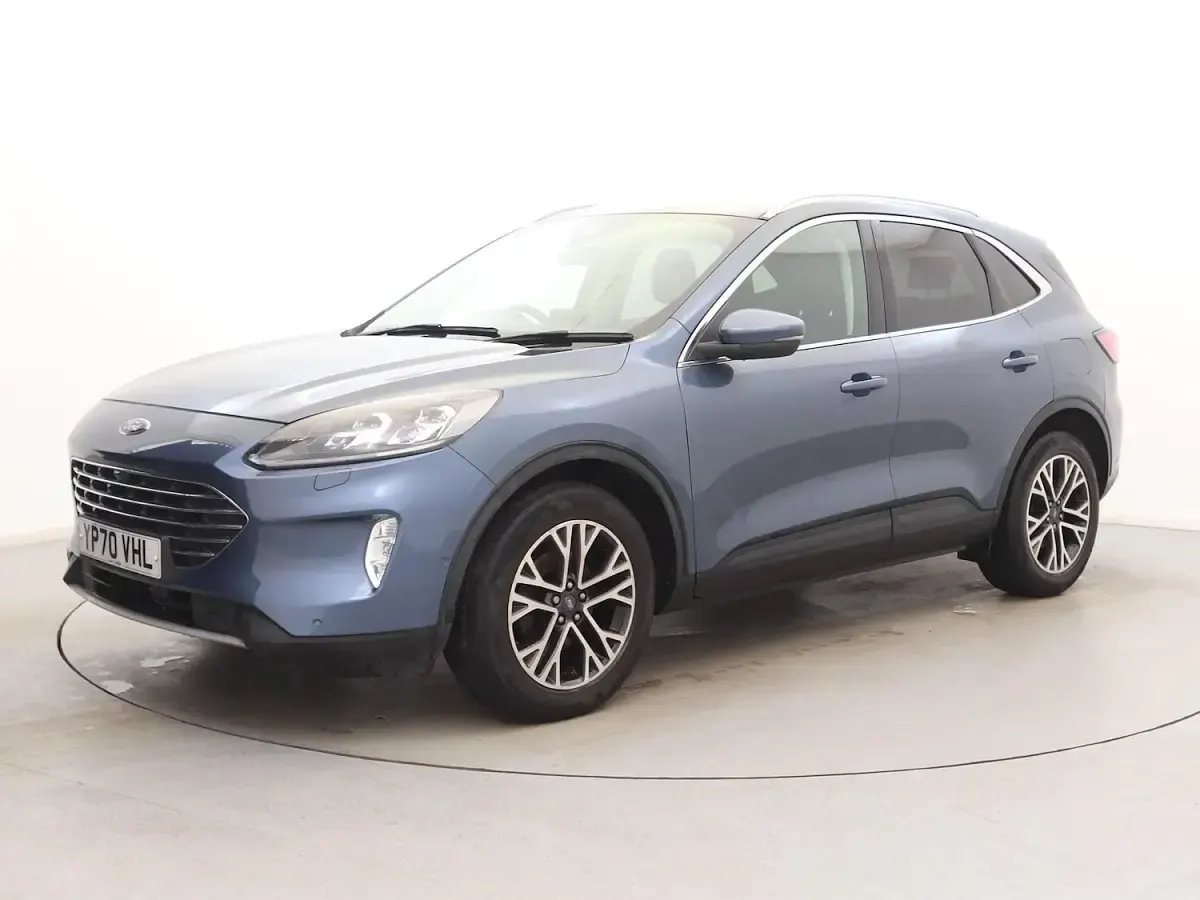 Used Ford Kuga Titanium 120 HP (88 kW) 2020 Blue SUV