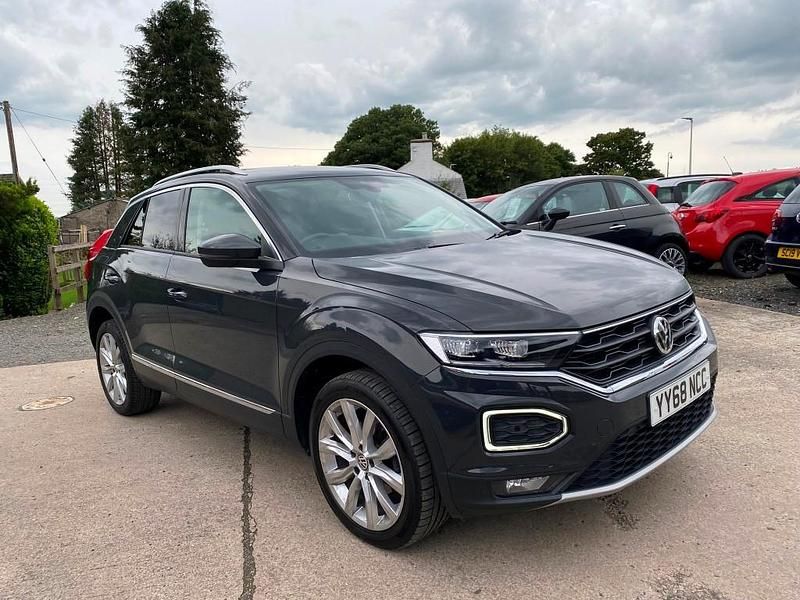 Used VW T-Roc SEL 150 HP (110 kW) 2018 Grey SUV