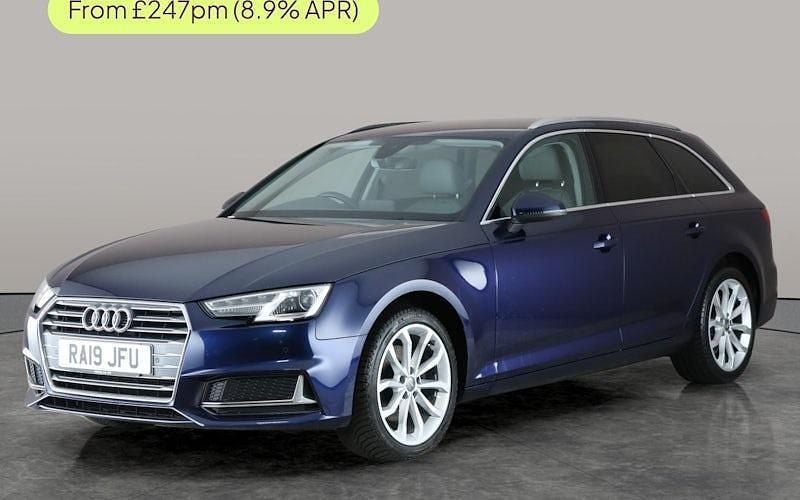 Blue Used 2019 Audi A4 Sport Estate | £12,939 (Super price) - Image 1/3