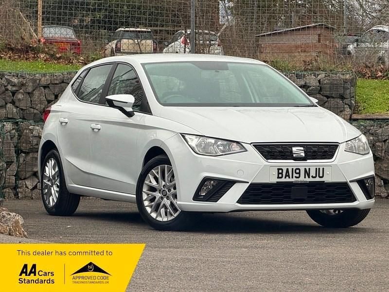 Used Seat Ibiza SE Technology 80 HP (58 kW) 2019 Solid white Hatchback