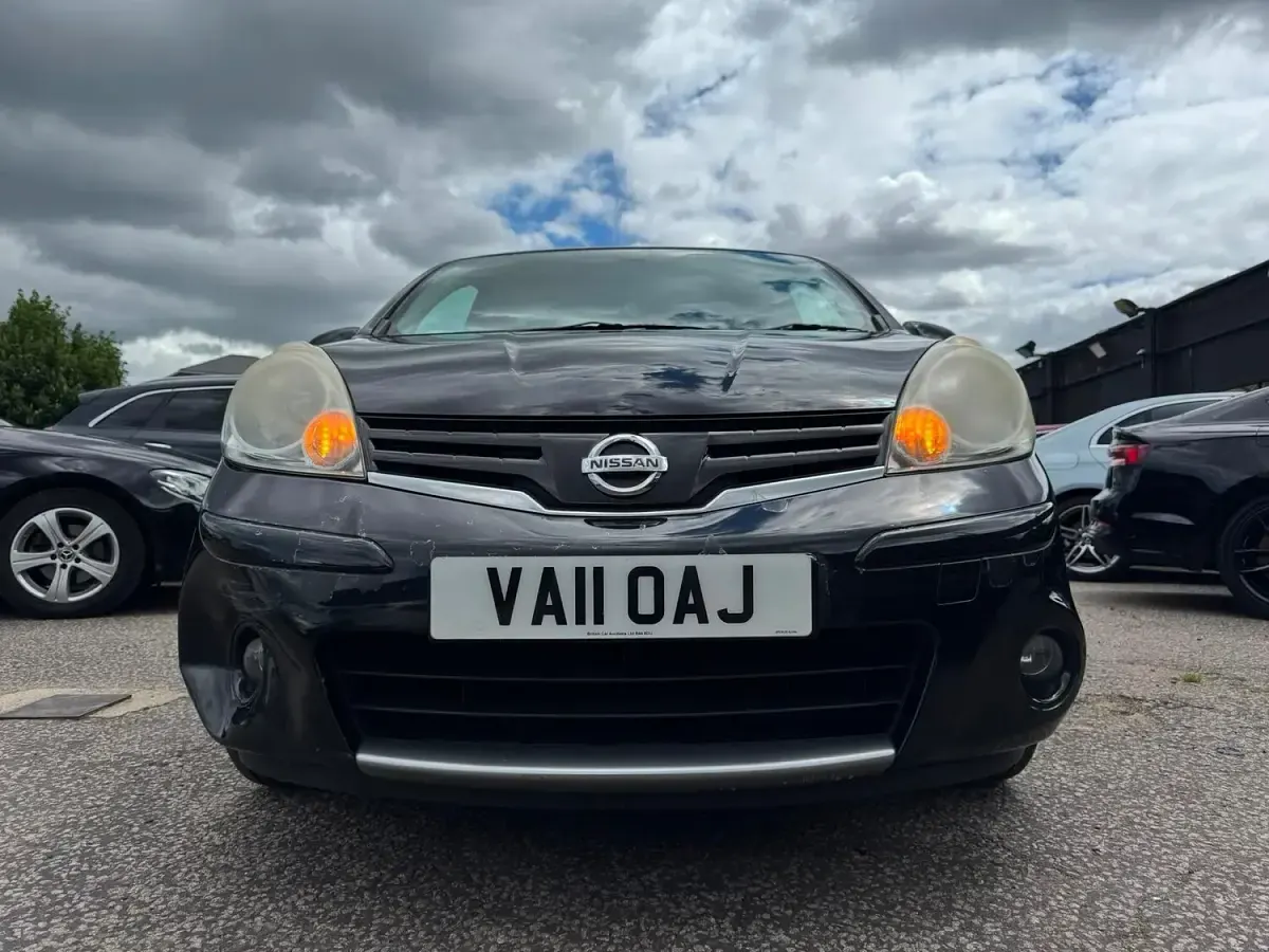 Used Nissan Note N-TEC 110 HP (80 kW) 2011 Black Hatchback