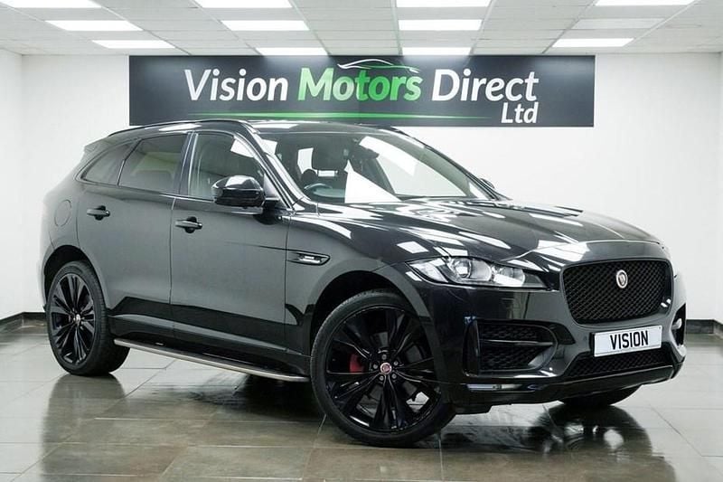 Used Jaguar F-Pace R-Sport 180 HP (132 kW) 2016 Black SUV