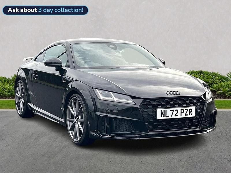 Black Used 2022 Audi TT Black Edition Coupe | £25,751 (Fair price) - Image 1/4
