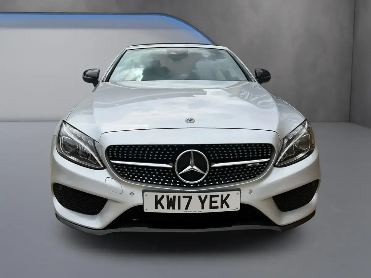 Used Mercedes C43 AMG AMG 362 HP (266 kW) 2017 Silver Cabriolet