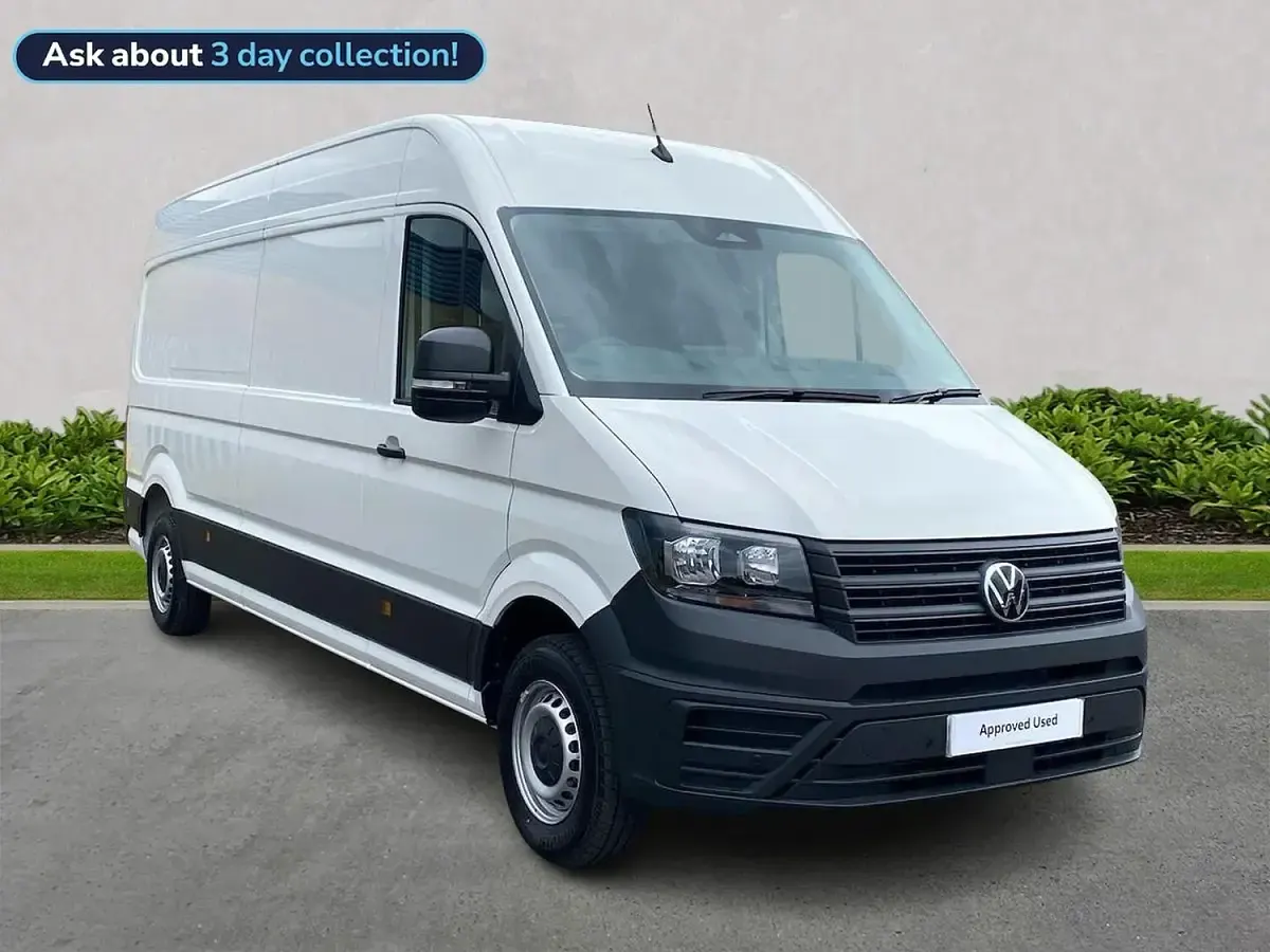 New VW Crafter 140 HP (102 kW) 2026 White Van