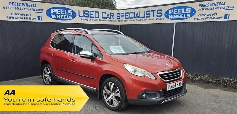 Red Used 2014 Peugeot 2008 S SUV | £4,975 (Good price) - Image 1/4