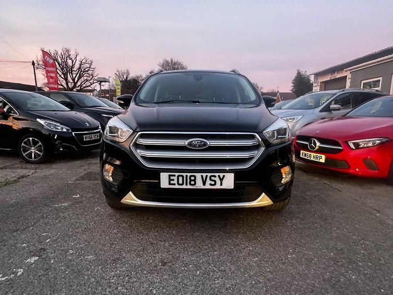 Used Ford Kuga Titanium 120 HP (88 kW) 2018 Black SUV