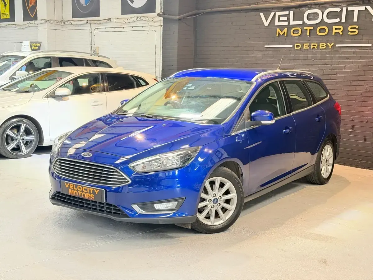 Used Ford Focus Titanium 2017 Blue Estate