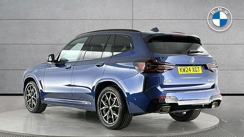 Used BMW X3 M Sport 187 HP (137 kW) 2024 Blue SUV
