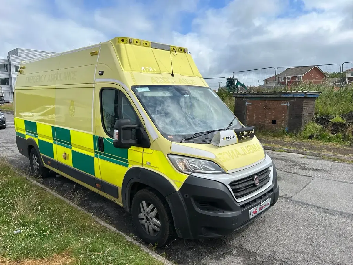 Used Fiat Ducato 150 HP (110 kW) 2018 Yellow Van