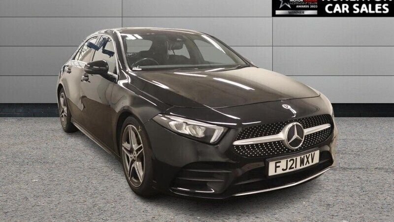 Black Used 2021 Mercedes A220 AMG line Sedan | £18,000 (Good price) - Image 1/4