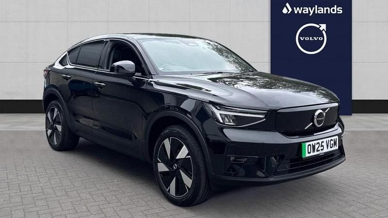 Black Used 2025 Volvo EC40 Plus SUV | £34,459 (Fair price) - Image 1/4