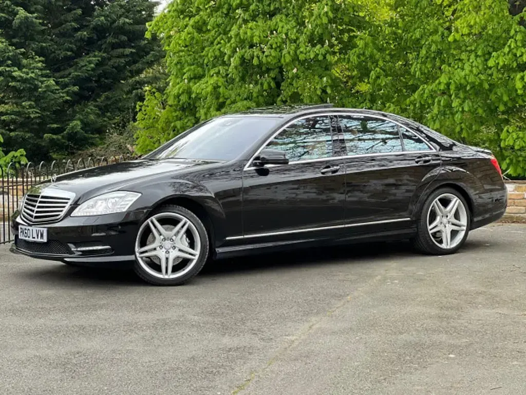 Used Mercedes S350 2010 Black Sedan