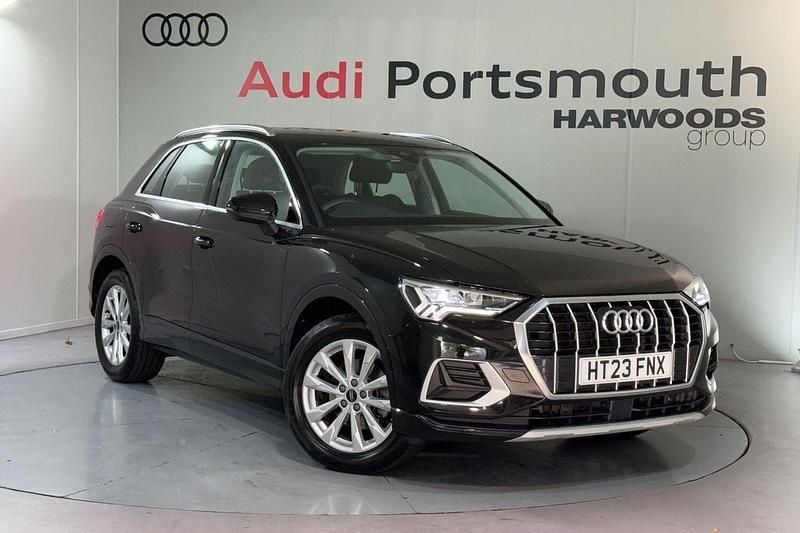 Black Used 2023 Audi Q3 Sport SUV | £25,190 (Good price) - Image 1/4