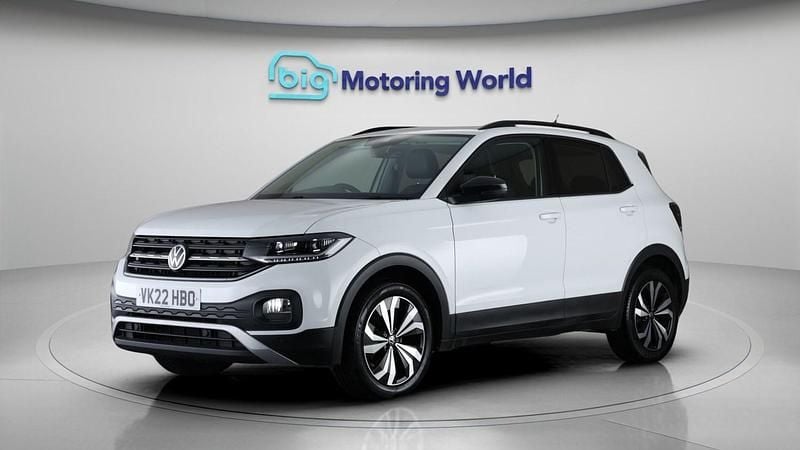 Used VW T-Cross Black Edition 108 HP (79 kW) 2022 White SUV