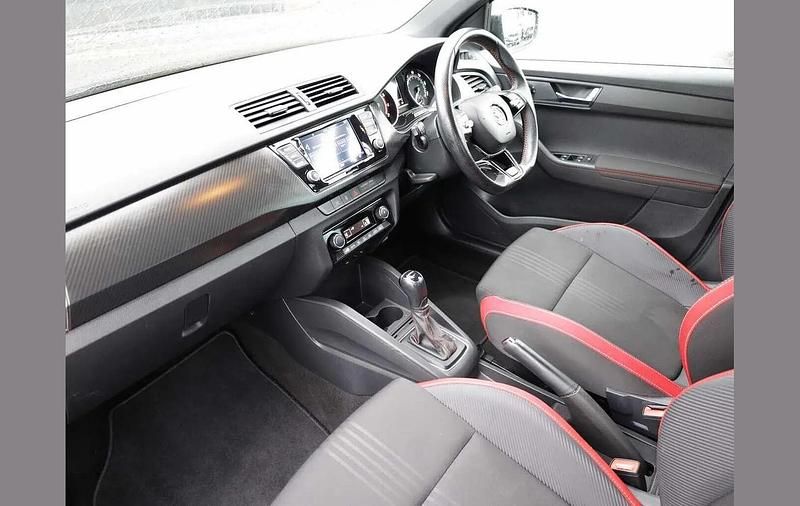 Used Skoda Fabia Monte Carlo 94 HP (69 kW) 2021 Quartz grey metallic black magic pearl effect Hatchback