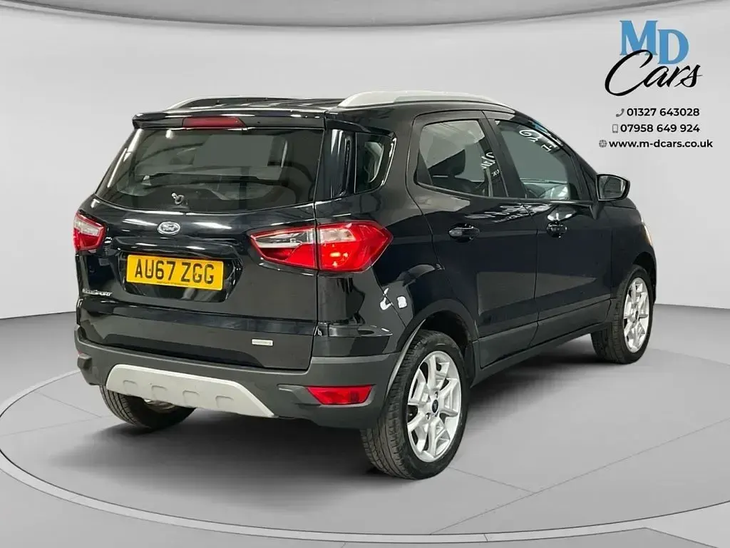 Used Ford Ecosport Titanium 125 HP (91 kW) 2017 Black SUV