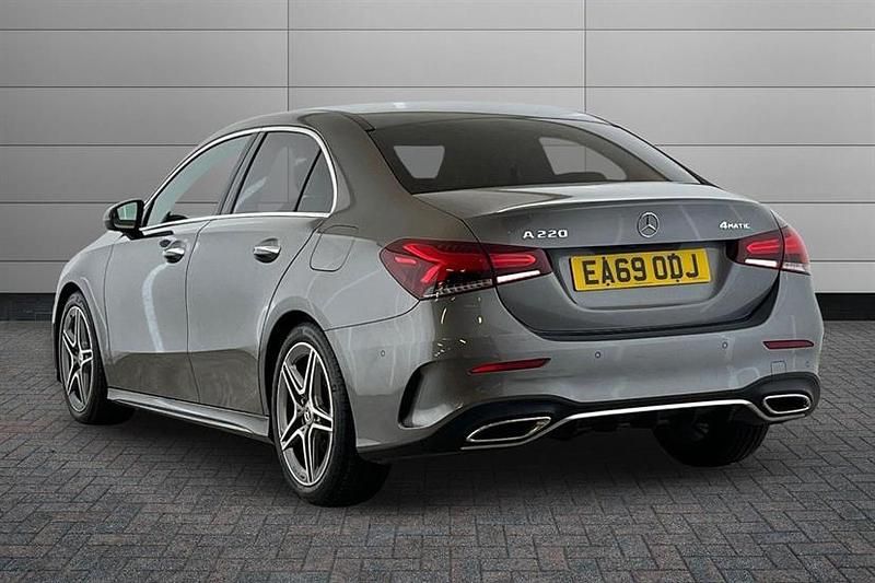 Used Mercedes A220 AMG Line Premium 190 HP (139 kW) 2019 Grey Sedan