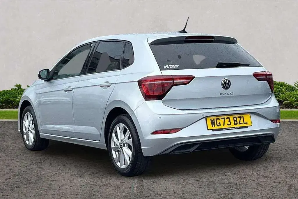 Used VW Polo Style 95 HP (69 kW) 2023 Silver Hatchback