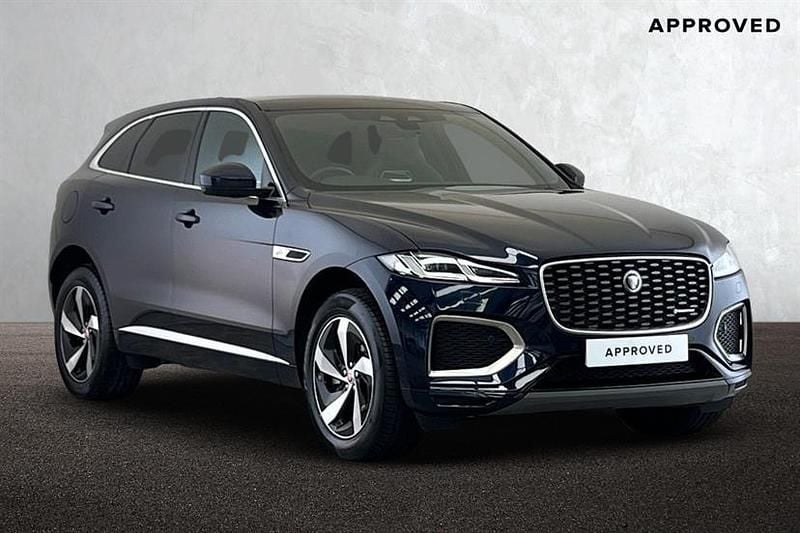 Blue Used 2022 Jaguar F-Pace R-Dynamic SUV | £36,195 (Fair price) - Image 1/4