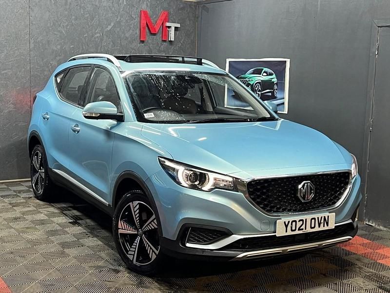 Used MG ZS Exclusive 105 kW (143 HP) 2021 Blue SUV