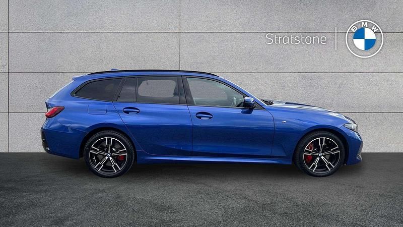 Used BMW 330e M Sport 288 HP (211 kW) 2025 Blue Estate