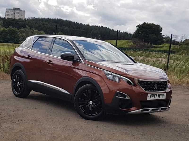 Bronze Used 2017 Peugeot 3008 GT-line SUV | £10,498 (Fair price) - Image 1/4