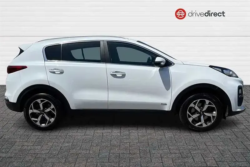 Used Kia Sportage 174 HP (127 kW) 2021 White SUV