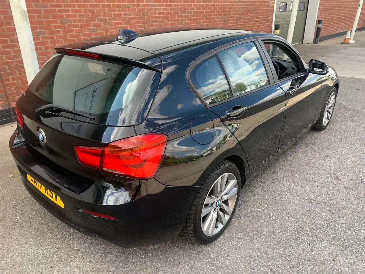 Used BMW 116 Sport Line 2017 Black Hatchback