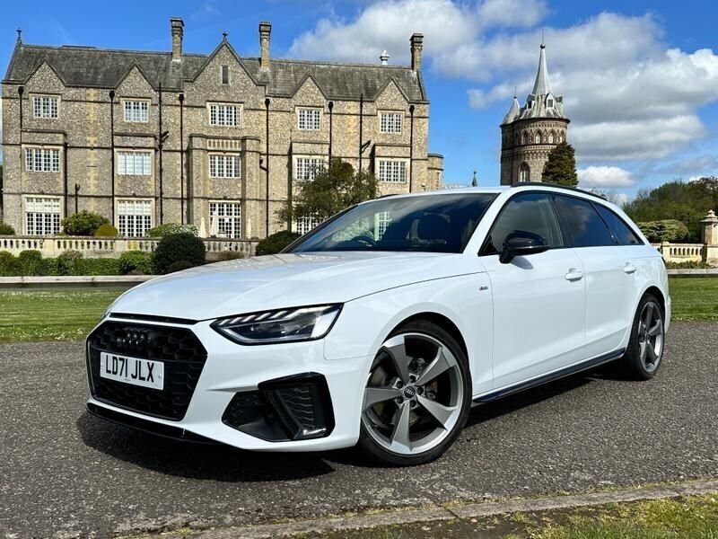 White Used 2021 Audi A4 Black Edition Estate | £27,500 (Expensive) - Image 1/3