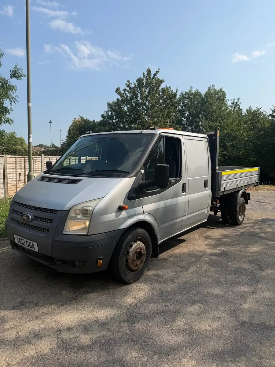 Used Ford Transit 155 HP (114 kW) 2012 Silver Van
