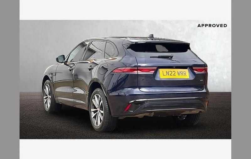 Used Jaguar F-Pace R-Dynamic 404 HP (297 kW) 2022 Portofino blue SUV