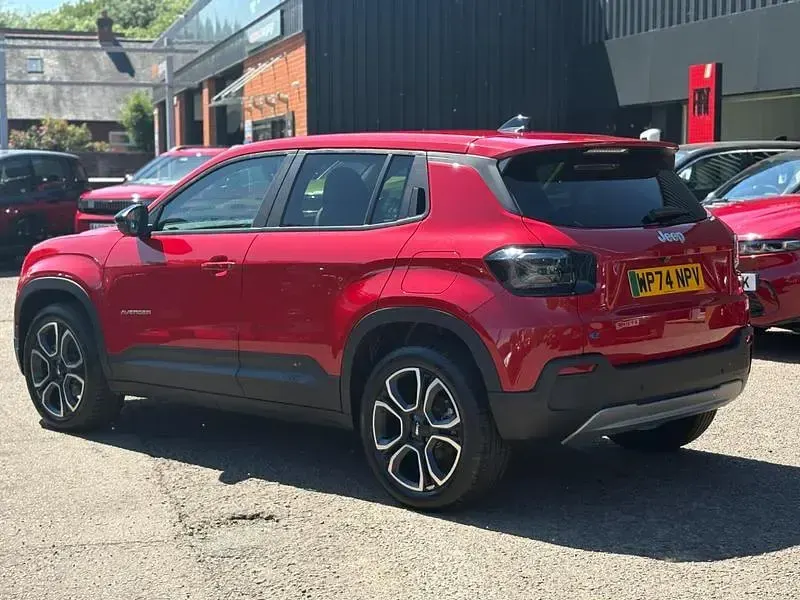 Used Jeep Avenger EV Summit 113 kW (154 HP) 2025 Red SUV
