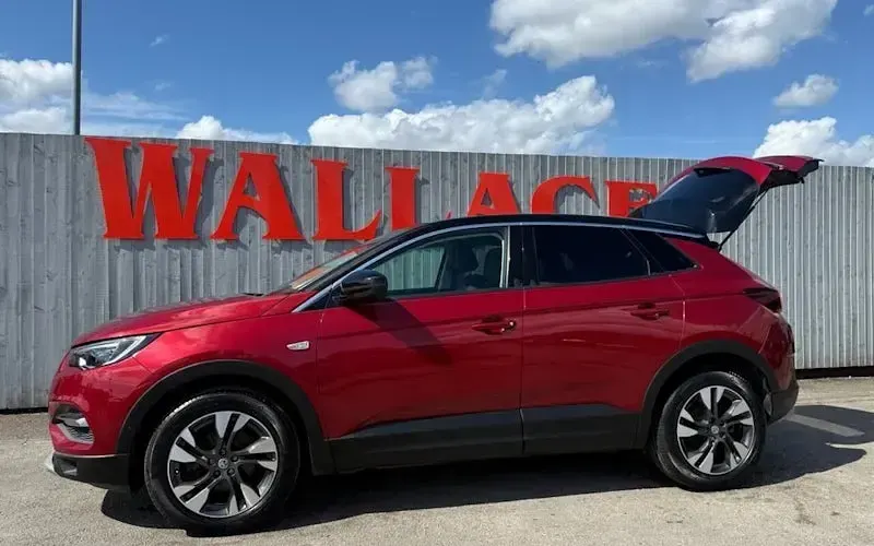 Used Vauxhall Grandland X SRi 131 HP (96 kW) 2020 Red SUV