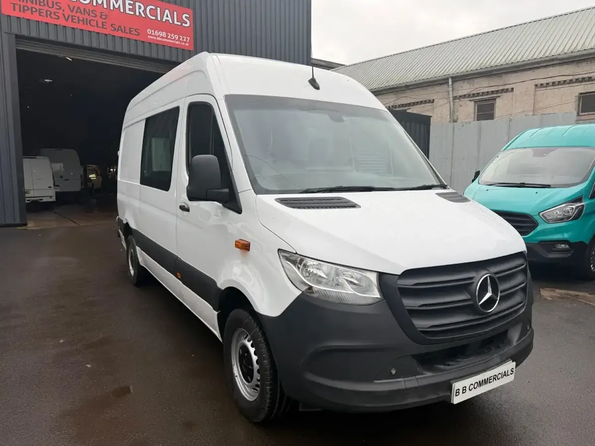 Used Mercedes Sprinter Progressive 148 HP (108 kW) 2021 White Van