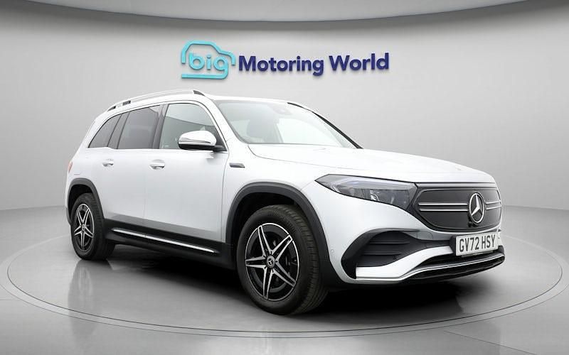 Used Mercedes EQB350 AMG line 214 kW (292 HP) 2022 Silver SUV